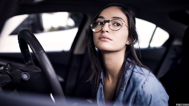 Outdoor movie with Emily Willis and Gianna Dior