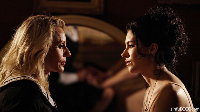 Oral movie with Anna De Ville and Brittany Bardot