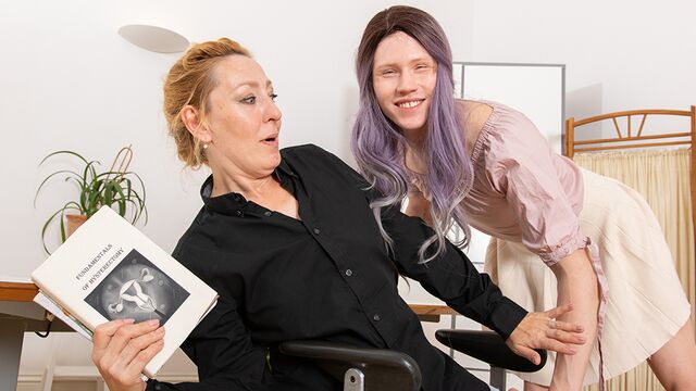 Office scene with Krayana Chias