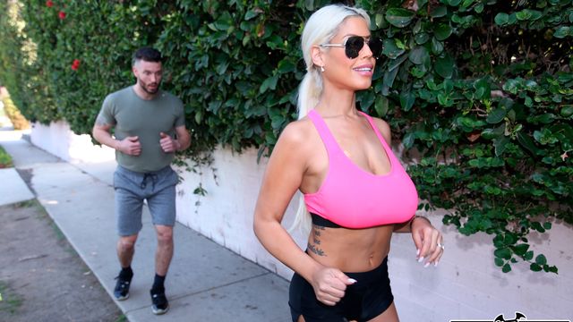 Legs On Shoulders video with Bridgette B