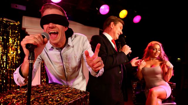 Interview action with Alessandra Jane