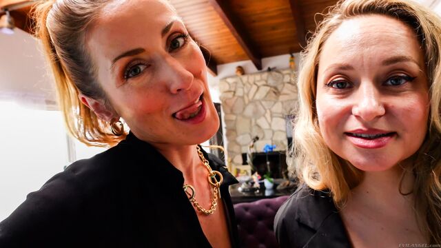 High-Heeled sex with Aiden Starr and Sheena Shaw