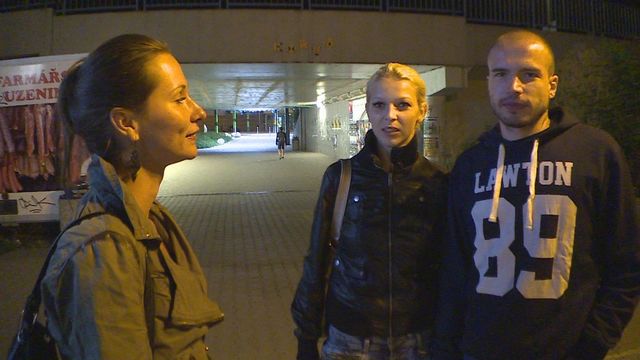 Public movie with Amateur