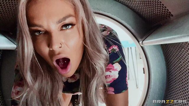 Laundry video with Charlotte Lavish and Hayley Davies