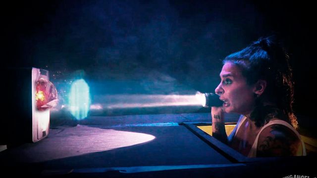 Silicone Tits screw with Joanna Angel