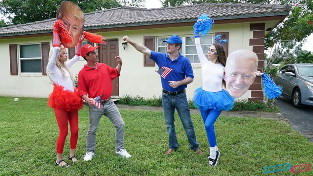 Orgy bang with Mackenzie Mace and Sia Lust