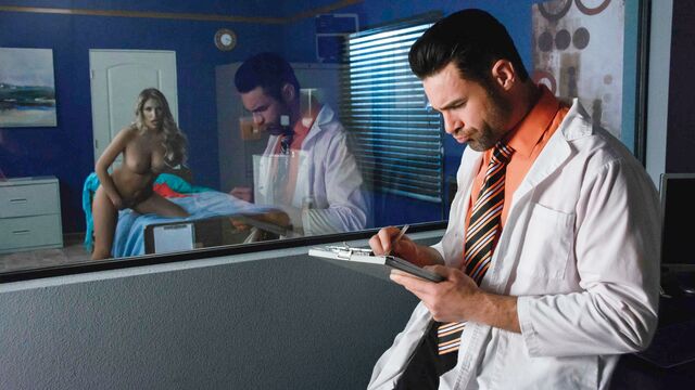 Legs On Shoulders action with August Ames