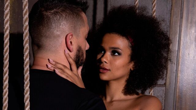 Fetish action with Alina Ali