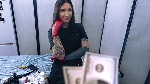 Cumshot action with Chriss Tenson and Keokistar from Grab