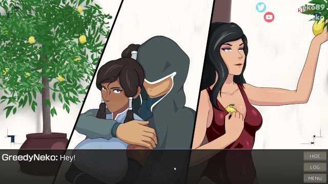 Avatar Korra sex with greedyneko from Grab
