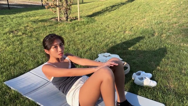 Sport Girl action with bunnybrownie from Grab