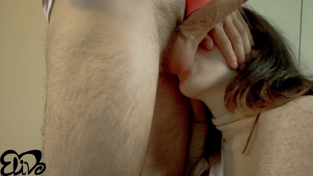 Brunette action with ElivaLove from Grab