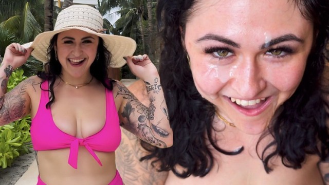 Cumshot smut with Josie Jaxxon from Grab