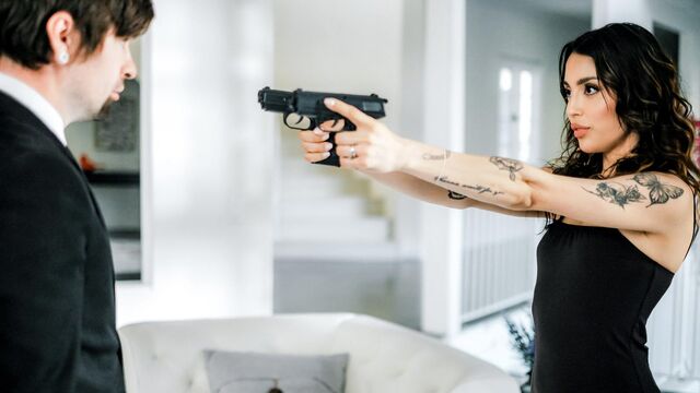 Small Tits bang with Vanessa Sky