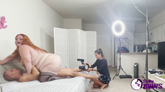 Redhead bang with Julie Ginger from Grab