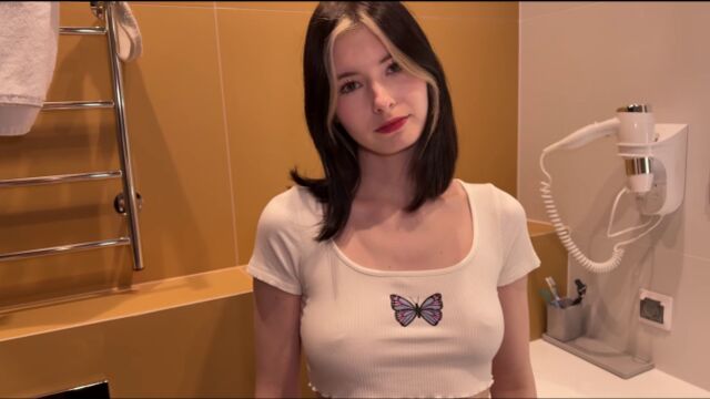 Cum In Mouth smut with Cutie Kim from Grab