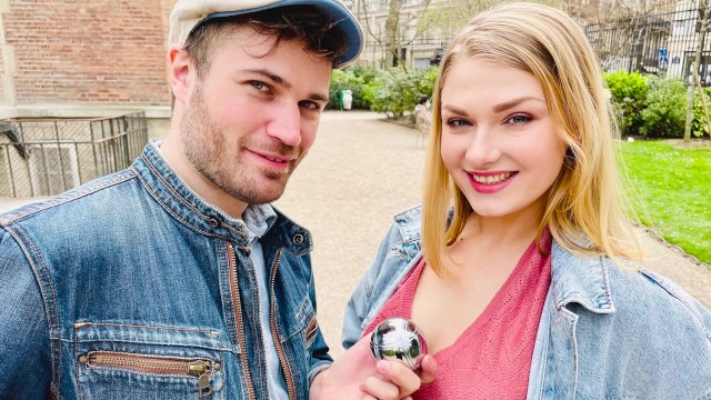 Blowjob scene with Lucy Heart from Grab