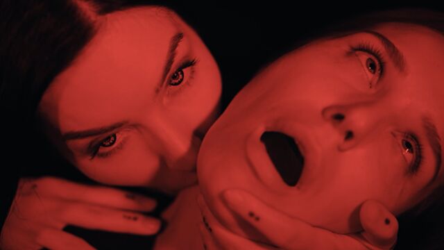 Lezdom video with Clemence Audiard and Mag Numb from Grab