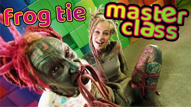 Learn Shibari film with Petite Blonde from Grab