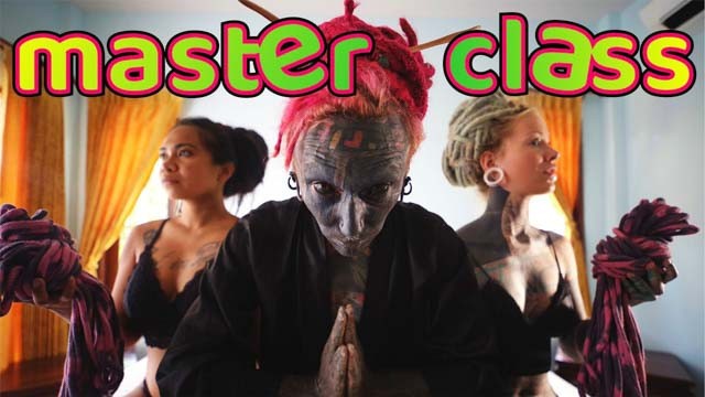 Interracial video with Anuskatzz and Lily Lu from Grab