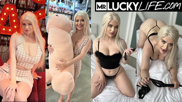 Busty scene with London Laurent from Grab