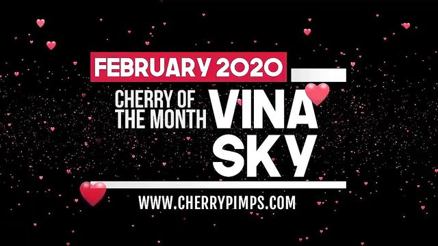 Posing action with Vina Sky