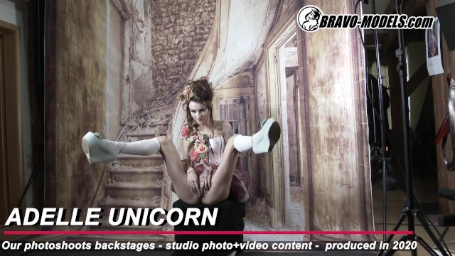 Solo Female bang with Adelle and Adelle Unicorn from Grab