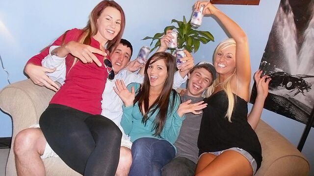 Medium Size Tits scene with Brooklyn Dayne, Domino Aries and Madison Spears