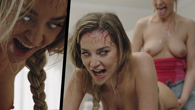 Huge Facial smut with Blake Blossom, Cherry Kiss and Robby Apples from Grab