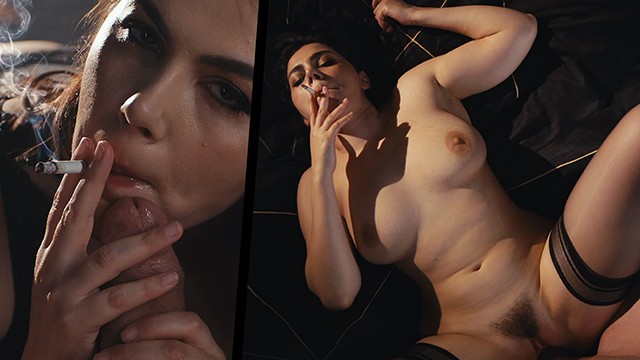 Cigarette porn with Steve Q and Valentina Nappi from Grab