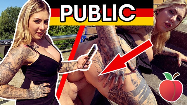 Outside smut with Mia Blow from Grab