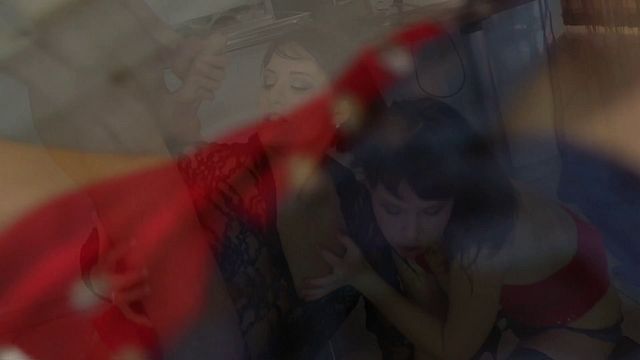 Blowjob scene with Falco Zito, Iva Zan, Lexi Summers and Markus Dupree from Grab