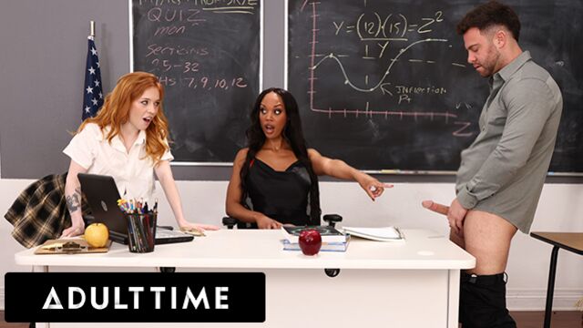 Ffm Threesome action with Seth Gamble from Grab