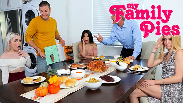 Pornstar screw with Codey Steele, Haley Spades and Lulu Chu from Grab