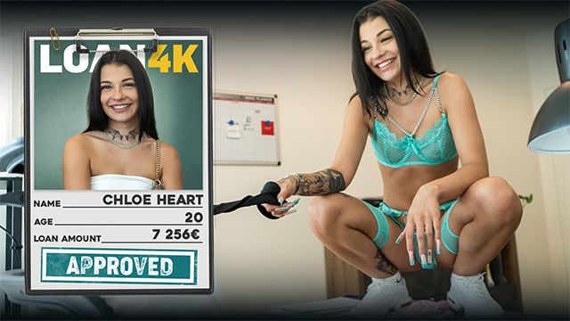 Hot Brunette screw with Chloe Heart from Grab