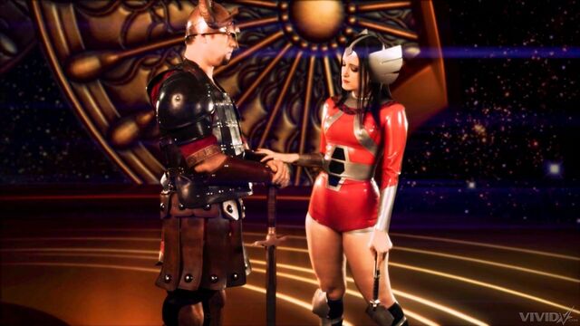 Parody scene with Axel Braun