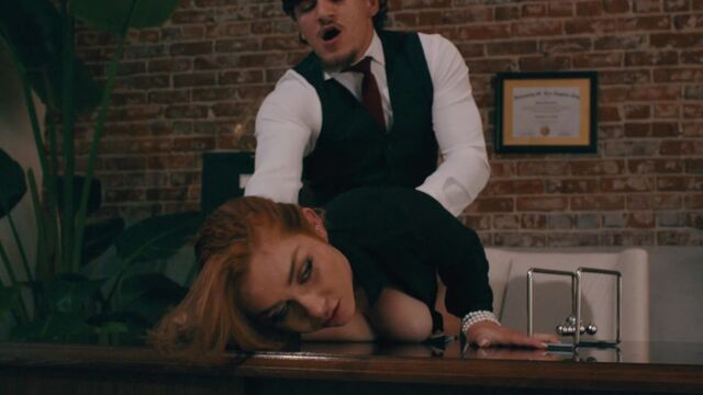 Redhead bang with Kira Fox