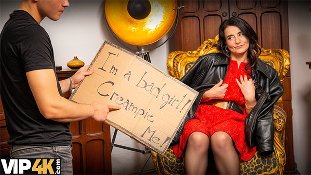 Mature Brunette screw with Shame 4k from Grab