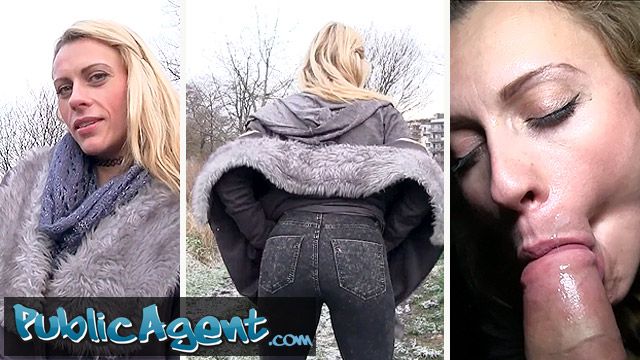 Blowjob sex with Brittany Bardot and Martin Gun from Grab