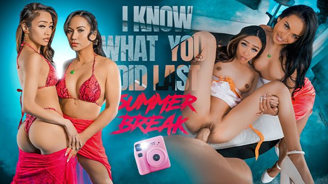 Ffm In Threesome movie with Austin Pierce, Jade Kimiko and Lana Violet from Grab