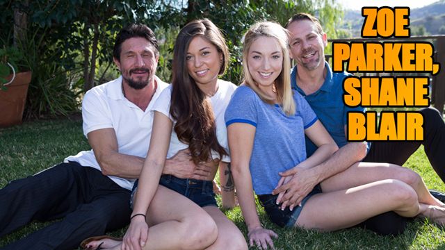 Debt porn with Filthy Rich, Shane Blair, Tommy Gunn and Zoe Parker from Grab