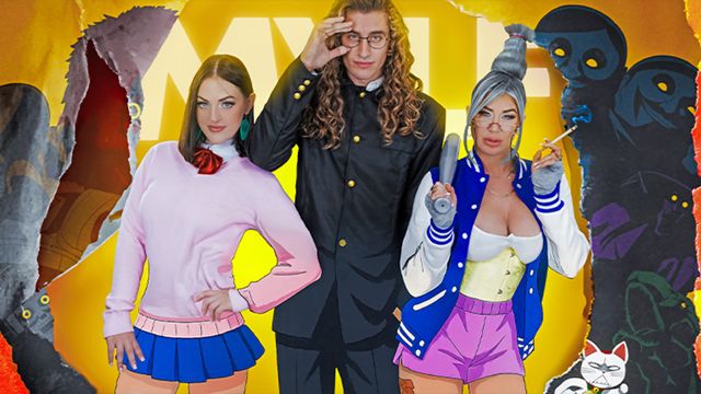 Ffm In Threesome scene with Lolly Dames and Lucy Lotus from Grab