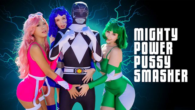 Green Hair smut with Bianca Bangs, Elias Cash, Khloe Kingsley and Laney Grey from Grab