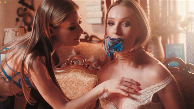 Medium Size Tits action with Angelika Grays and Tiffany Tatum