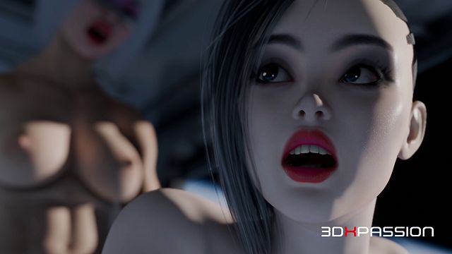 Futanari bang with Temptation from Grab