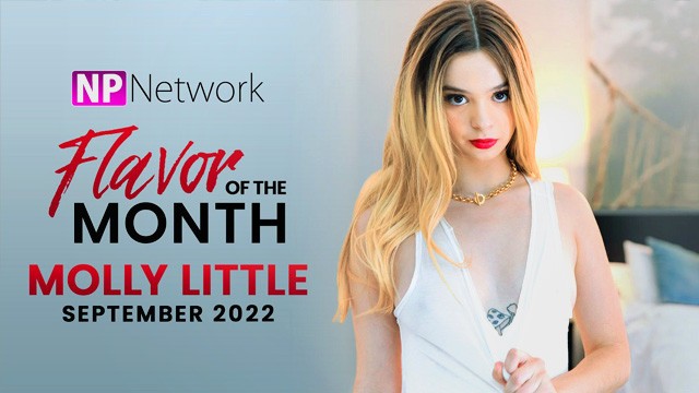 Creampie porn with Molly Little from Grab