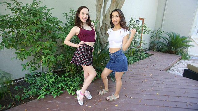 Pussy Licking movie with Aliya Brynn and Jackie Rogen from Grab