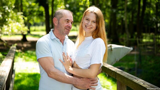 Forest sex with Jesie Rose