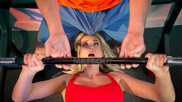 Gym scene with Andi Avalon from Grab
